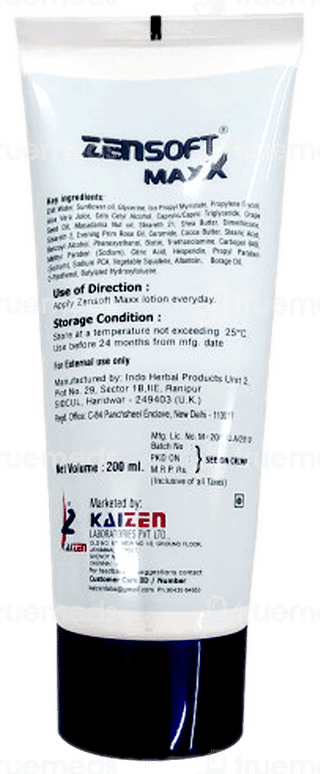Zensoft Maxx Lotion 200Ml